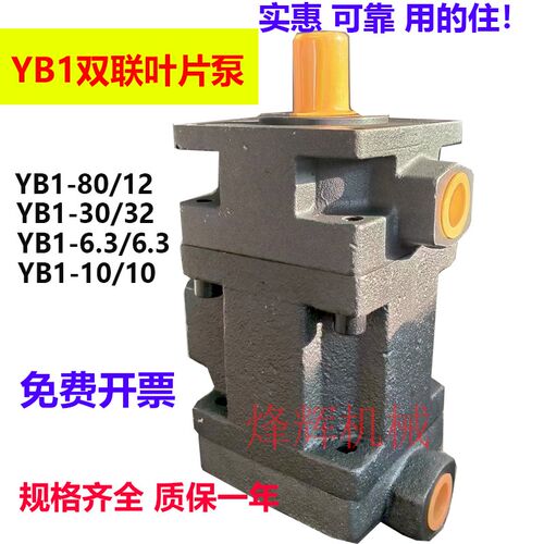 双联叶片泵YB1-10/10 YB1-16/6 YB1-25/16 YBN1-100/63平面磨7150