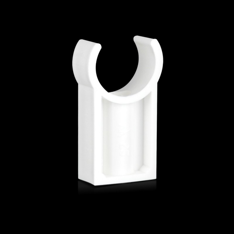 3.5高脚U型PPRl管卡25墙卡子20管夹固定自来水管塑料水管接头配件