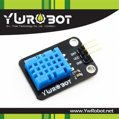 【YwRobot】jArduino电子积木DHT11温度湿度传感器模块 温湿度检