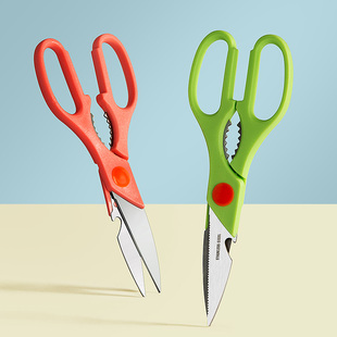 速发强房剪刀厨力家用鸡骨剪不锈物多功能剪骨头厨房剪子食钢杀鱼