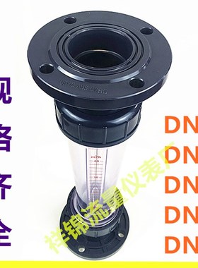 速发PVC塑料法兰式转子/量计LZSL25/2/40流50/65 LFS/-ZB/浮子水