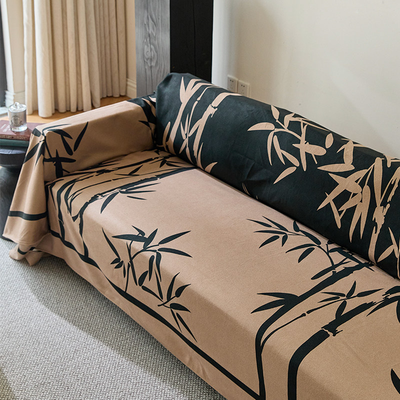 速发发中式沙发盖布高级感能全包沙发套罩2025新款防滑防猫抓沙新