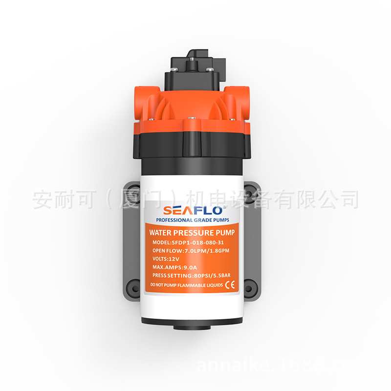 赛福乐压路机系列泵12V24V大功率喷雾洒水泵净水器增压隔膜泵