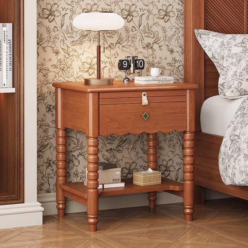 复古风实木床头柜简约现代白蜡木卧室家用储物柜中古风床头收纳柜,模玩/动漫/周边/娃圈三坑/桌游,模型制作工具/辅料耗材,淘宝优惠券,粉丝福利购,淘宝优惠卷