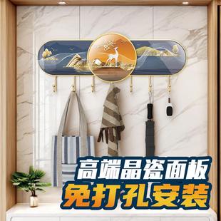 饰复古挂钩挂衣钩衣帽钩墙上壁挂挂勾创意 入户门置物架锁匙收纳装
