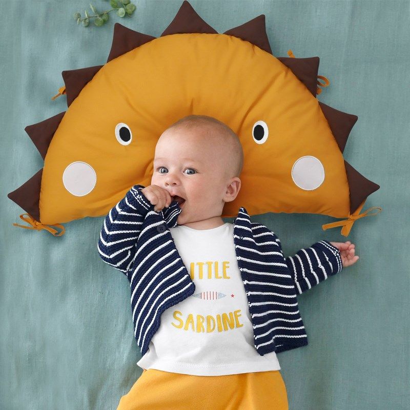 新品 优为宝贝婴儿床床头靠纯棉靠枕新生儿防撞靠垫围栏护围软包