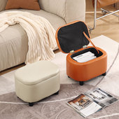 储物凳收纳凳可坐多功能结实耐用沙发凳客厅高级感家用小凳子矮凳