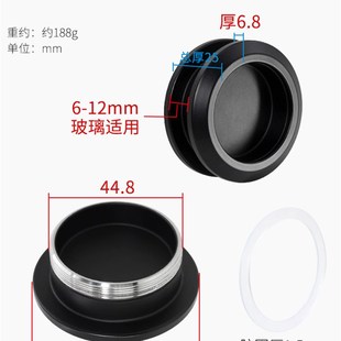 圆形不锈钢小拉手浴室玻璃移门拉手趟门拉手淋浴房推拉门单孔把手