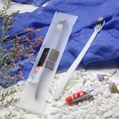 酒店用一次性洗漱用品独立包装 浴帽客房宾馆牙具梳子剃须刀护理包