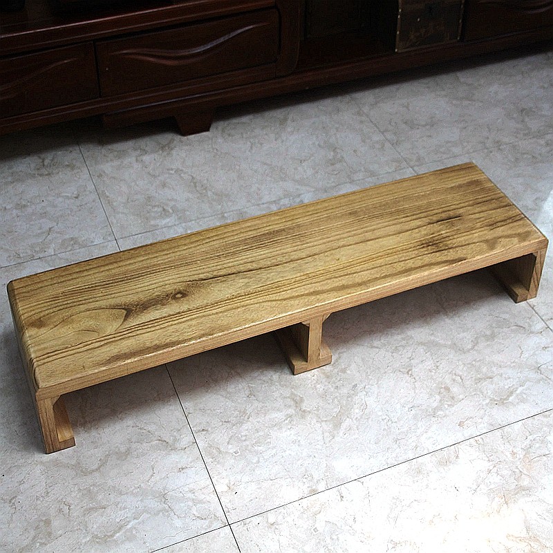 实木钢琴沙发脚踏凳家用浴室阳台厨房防滑增高垫脚台矮凳换鞋凳子