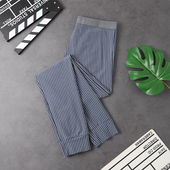 薄款 秋季 开口线裤 纯棉秋裤 老人保暖裤 男款 2024新款 男士 宽松打底裤