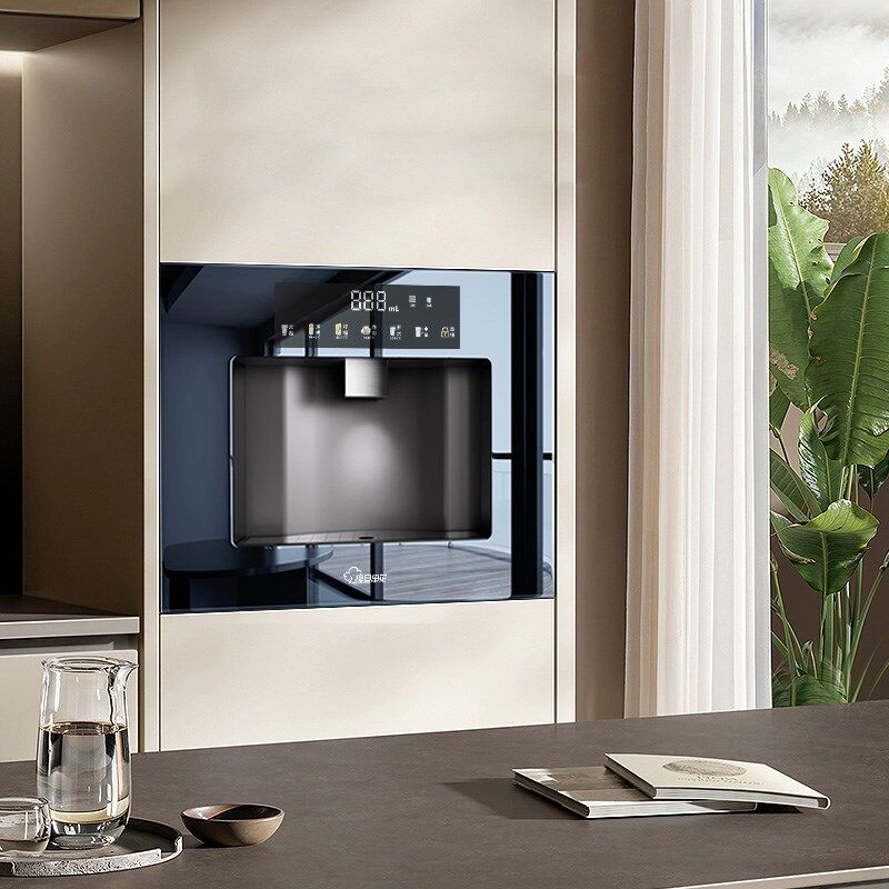 覆旦申花管线 线机嵌入式直饮水机家用餐柜冷热线 线管机壁挂2025