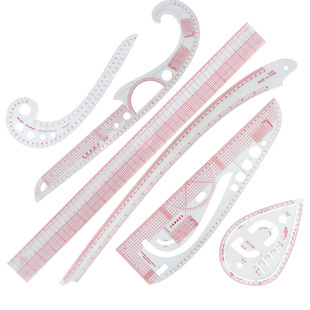 服装打版尺制版裁剪尺打板放码尺逗号尺子裁缝工具学生多功能套装