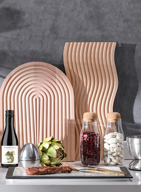 样板间厨房摆件软装橱柜展厅样板房陈设装饰品砧板道具锅具套装