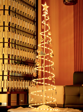 网红爆款target树灯ing风直播间装饰品星星摆件家用螺旋式氛围diy