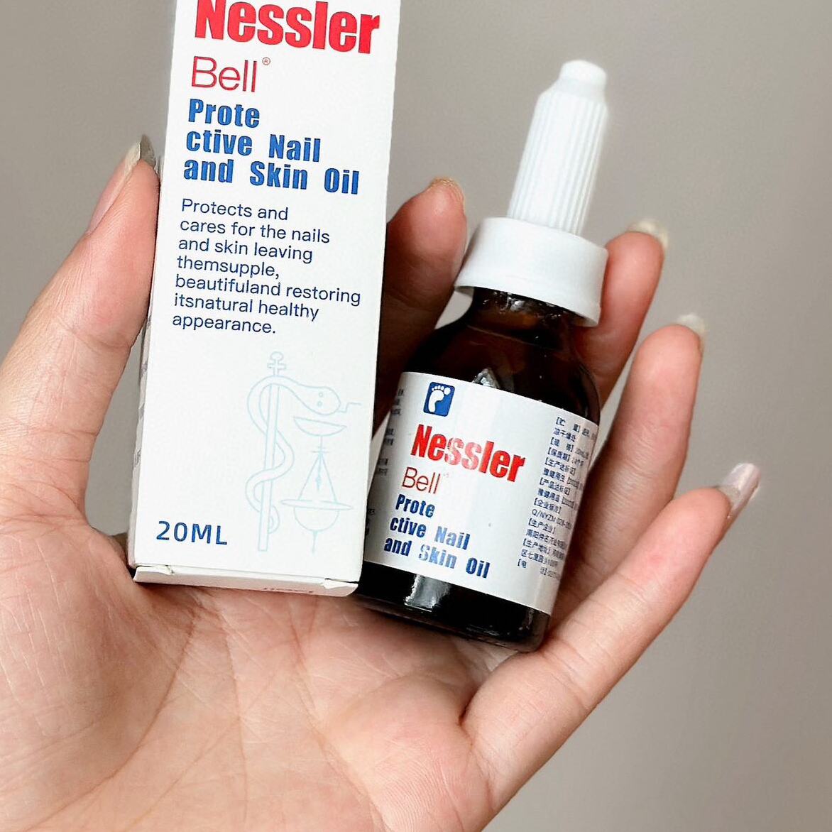 有灰指甲别焦虑 涂它 就够啦 Nessler Bell灰甲保健液