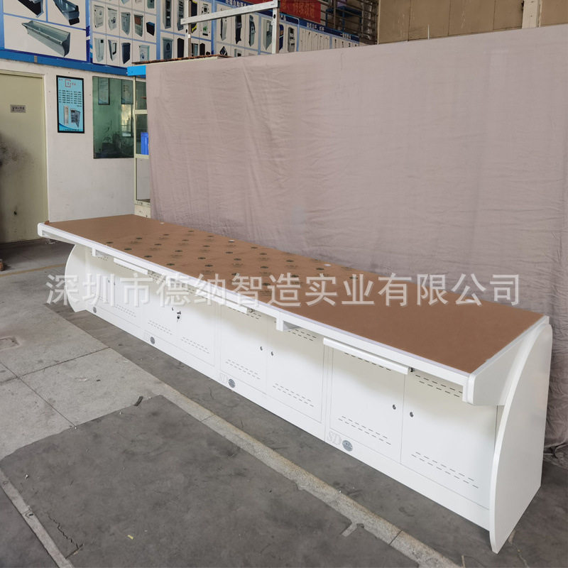 指挥控制台多媒体监控操作台调度台中控室双联三联电视墙机柜赛德