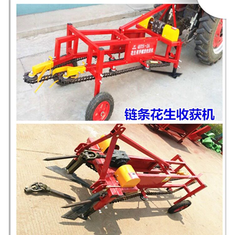 花生收获机 小四轮带收获机收花生拔花生机器 收获机