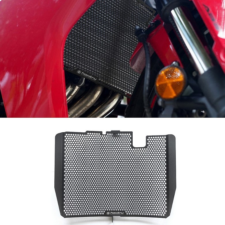适用本田 CBR600RR F5 07-22 改装水箱网散热器保护罩水箱防护网