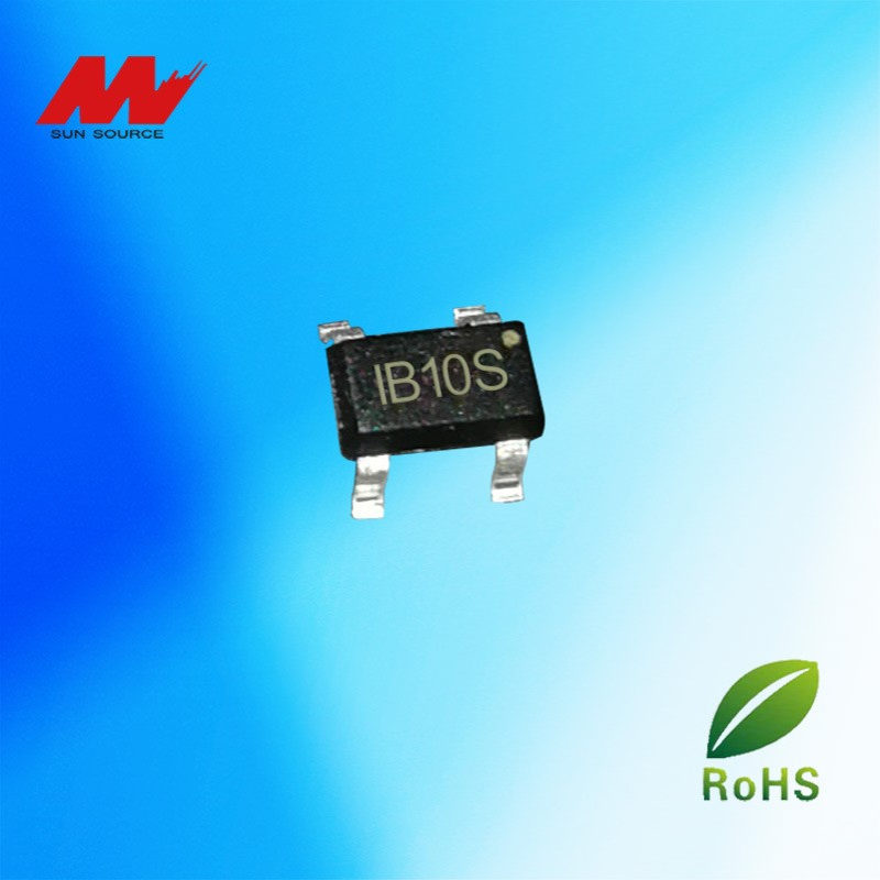 小型贴片整流桥IB10S 1A 1000V IBS封装 贴片桥堆 丝印IB10S
