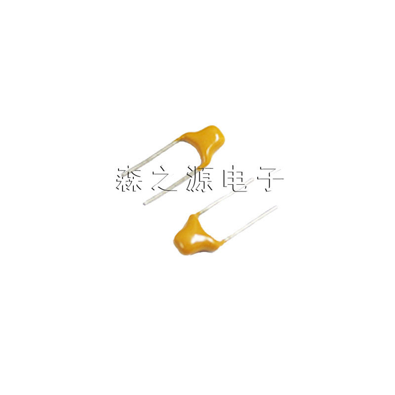 独石电容105 CT4 105K 1UF 50V 脚距5.08mm