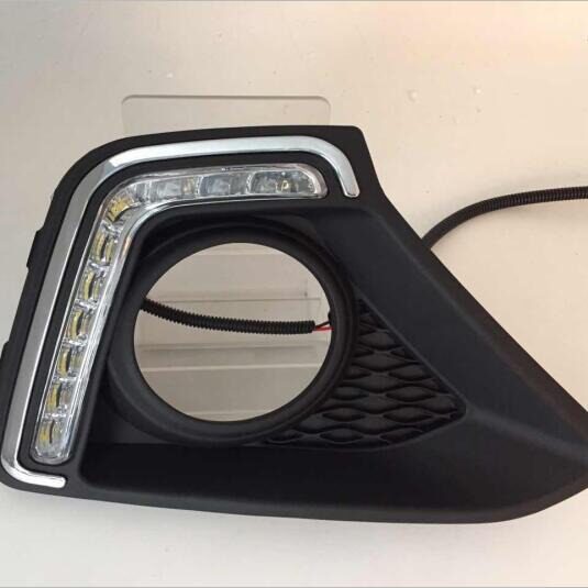 适用于2013-2014现代I10 LED日行灯 I10日间行车灯 I10 LED雾灯