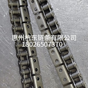 输送链4分08B5分10A6分12A1寸16A20A24A弯板链外单侧弯K2耐磨材质