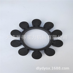 批发大连液力偶合器YOX400梅花垫弹性块现货