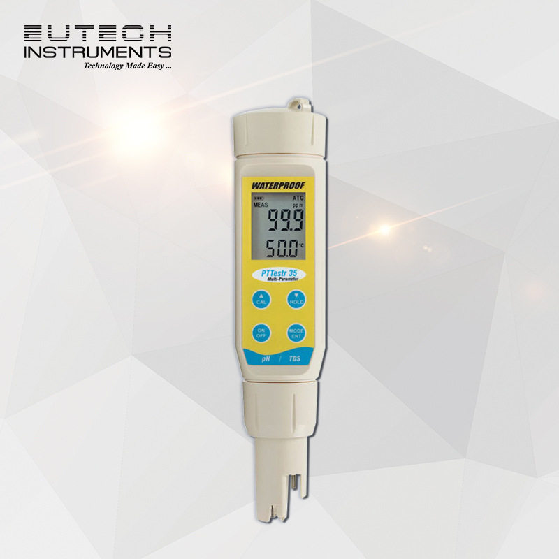 Eutech/优特防水型PTTestr35 pH/TDS/温度测试笔带ATC PTTEST35