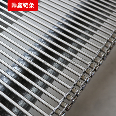 果蔬清洗传动带单双节距支杆链不锈钢支轴链串杆式金属链条输送链