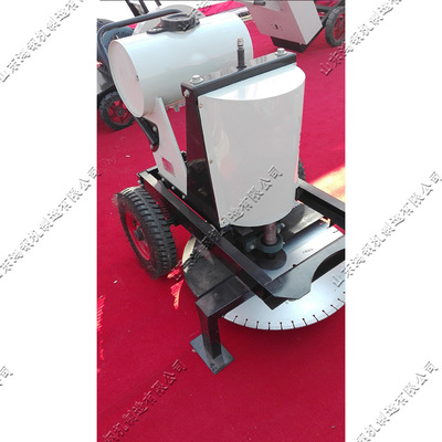 手推式路面切桩设备 小型混凝土桩切平机 桥梁施工水泥管桩去除机