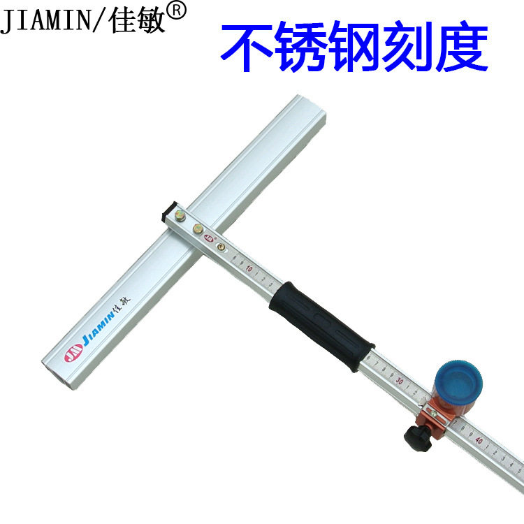 佳敏G2自动控制注油尼龙滑轮铝合金加粗加厚T型玻璃刀玻璃推刀