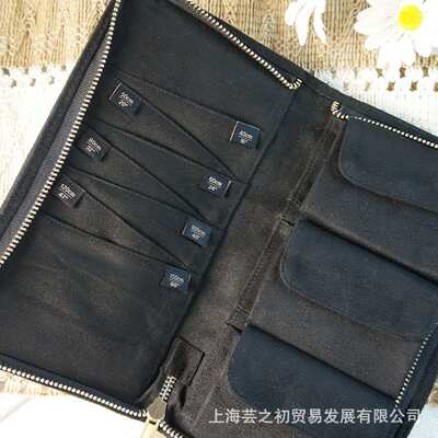 12865 印度KnitPro 编织用收纳包-炭黑系列 环针替换绳包 ￥300