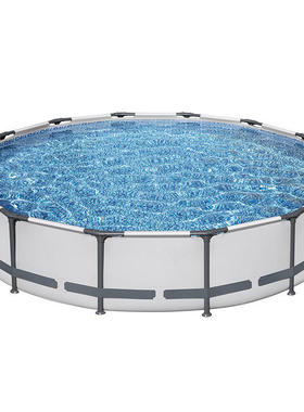 Bestway 56595 圆形管架水池儿童型夹网 支架家庭游泳池 帆布鱼池