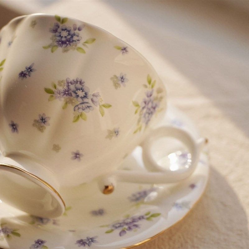 蓝金章欧式宫廷陶k瓷手绘风骨瓷镀金咖啡杯碟礼盒下午茶青花高脚,餐饮具,马克杯,淘宝优惠券,粉丝福利购,淘宝优惠卷