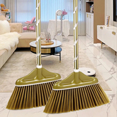 扫把家用扫帚不粘头m发组合套长柄不弯腰捎把大号加大簸箕笤帚单