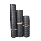 黑胶塑料网格防护网户p外拦鸡养殖网家禽围网养鸡鸭围栏网家用护