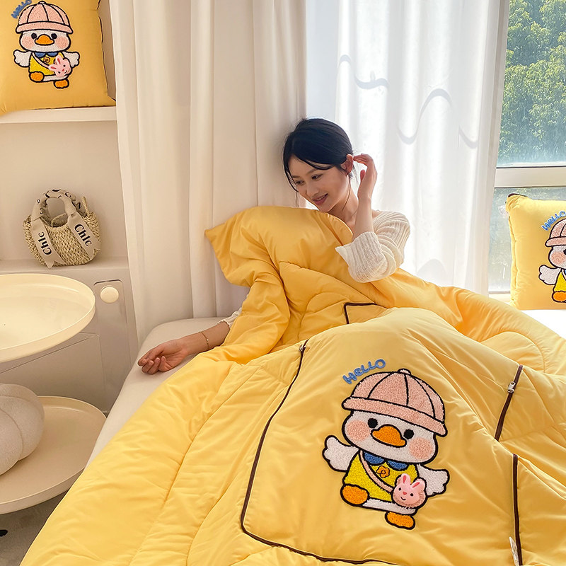 抱枕被子两用加厚办公室折叠午睡B枕头毯子二合一沙发汽车靠枕车,居家布艺,抱枕被,淘宝优惠券,粉丝福利购,淘宝优惠卷