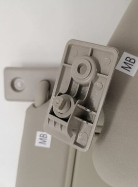 适配11-17新阳光 玛驰遮阳板化妆汽车档阳板带镜灰X主副驾驶灰色