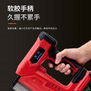 电动钉枪b锂电射钉枪木工打钉专用枪码钉气钉f30钢排直钉抢