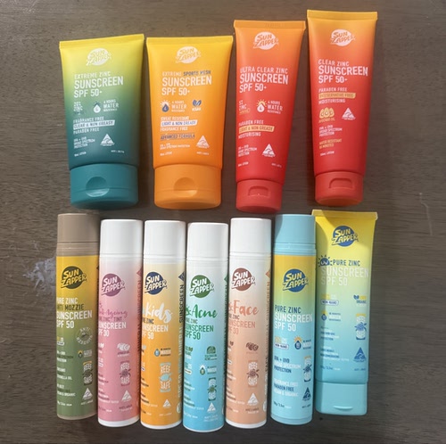 Sun Zapper 各式防晒霜