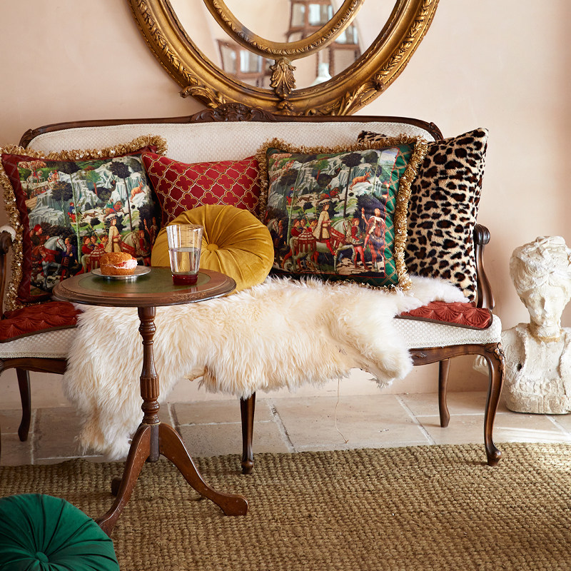 偏爱集美式抱枕靠垫复古轻奢高档客E厅沙发欧式新年腰枕流苏靠背,居家布艺,靠垫/抱枕,淘宝优惠券,粉丝福利购,淘宝优惠卷