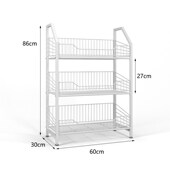 超市小货架展示架带挂钩零食饮料食品多层K置物架端头便利店多功