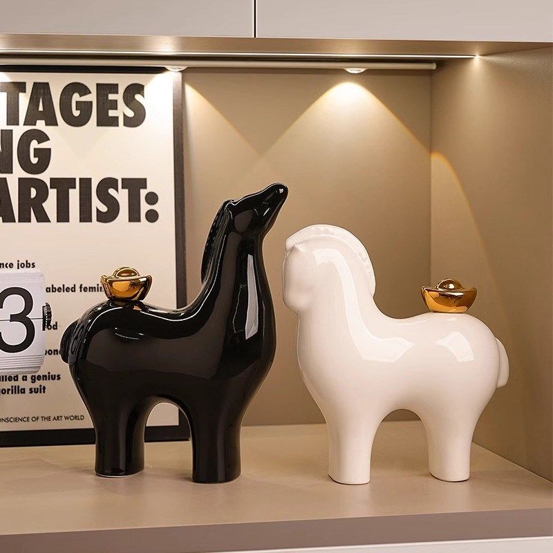 马上有钱装饰品轻奢高p档家居客厅玄关酒柜电视柜摆件乔迁新居礼,家居饰品,装饰摆件,淘宝优惠券,粉丝福利购,淘宝优惠卷