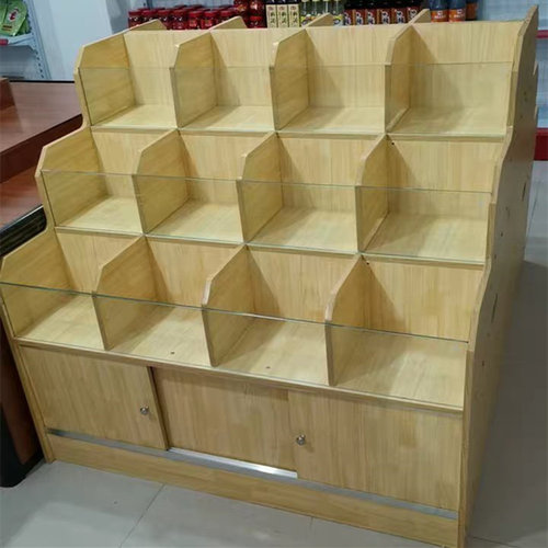 超市米柜米粮f桶五谷杂粮柜糕点货架散货展示柜糖果零食干果柜带