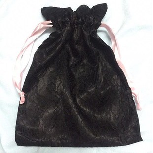 乘务员航班蕾丝鞋袋内衣裤收纳袋软底鞋鞋袋M束口袋睡衣袋整理收