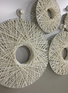 金丝藤葛藤柳编草j编飞碟插花叶装饰工程园艺资材摆件墙面壁挂饰