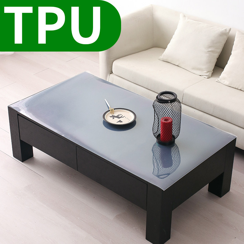 tpu桌垫透明磨砂茶几桌布垫子水B晶板软玻璃tpu垫防水防烫免洗加,居家布艺,桌布,淘宝优惠券,粉丝福利购,淘宝优惠卷