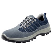 劳保鞋 男夏d季 透气超轻便防臭老保钢板钢包头防砸防刺穿安全工作