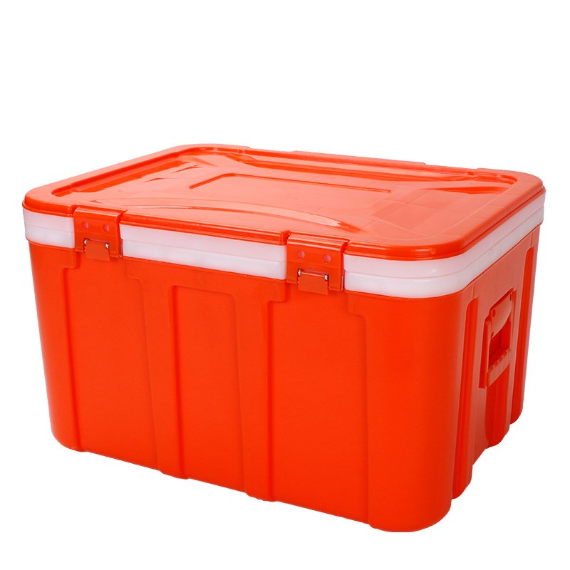 60-120L保温箱冷藏r箱商用摆摊保热食品馒头米饭外卖送餐车载塑料